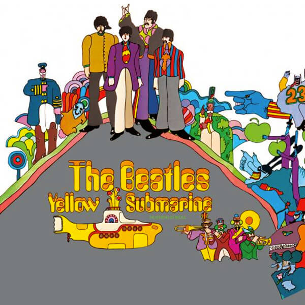 The Beatles Album Cover Yellow Submarine