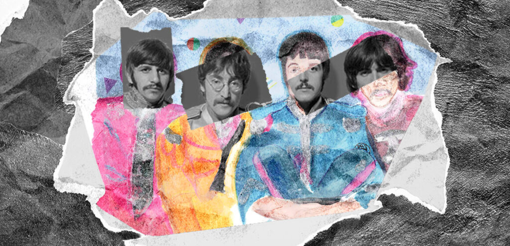 The Beatles Art by Lainee Hersey
